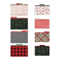Tim Holtz Idea-ology  Christmas Mini File Folders (TH94191) ( TH94191)